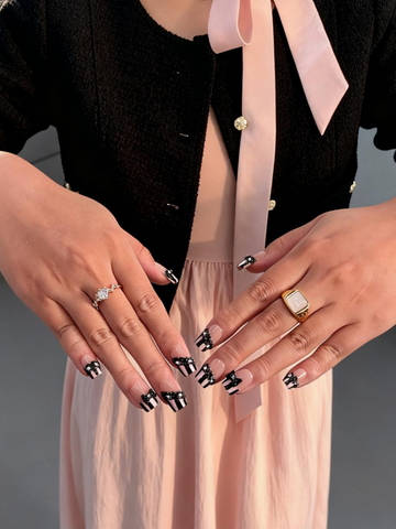 Manicura a Rayas